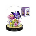 Конструктор 3D в колбе Flower Butterfly Love, 582 дет №2281