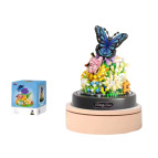 Конструктор 3D в колбе Butterfly Dance, 530 дет №16369