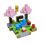 Конструктор 3D магнитный Magnetic Cube Minecraft майнкрафт, кор.29*18*5см, 128 дет 2*2см №13/Н001