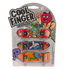 Игрушка Finger Skateboard Cool пальчиковый скейт, набор 3шт №6868/24-12-338