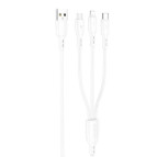 Дата кабель USB to 3in1 1m Borofone BX71