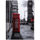 Блокнот А5 Axent 96л. твердая картонная обложка R-B Telephone 8457-5-А