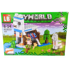 Конструктор My World майнкрафт 4в1 211 элементов К094/LB1133-B