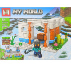 Конструктор My World майнкрафт 4в1 181 элементов К095/MG806-B