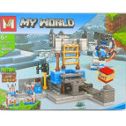 Конструктор My World майнкрафт 4в1 181 элементов К095/MG806-D