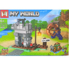 Конструктор My World майнкрафт 4в1 133 элементов К096/MG1311-C