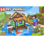 Конструктор My World майнкрафт 4в1 136 элементов К096/MG1311-A