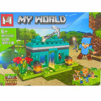 Конструктор My World майнкрафт 4в1 92 элементов К097/MG1333-C