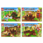 Конструктор My World майнкрафт 38-46 элементов К098/MG1132-*