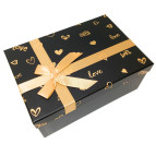 Коробка подарочная прямоугольная Love 21*14*8см микс 7023-49-M