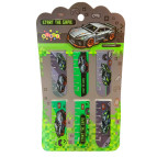 Закладки для книг магнитные Kidis Supercar 6шт 13218