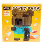 Конструктор 3D Blocks Xinz Капибара №8274, кор. 10*10*10см, 639 дет К0108