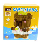 Конструктор 3D Blocks Xinz Капибара №8276, кор. 10*10*10см, 679 дет К0108