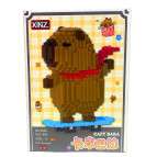 Конструктор 3D Blocks Xinz Капибара №5099, кор. 28*20*4,5см, 1650 дет К0106