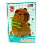 Конструктор 3D Blocks Xinz Капибара №5100, кор. 28*20*4,5см, 1606 дет К0106