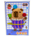 Конструктор 3D Blocks Xinz Капибара №5102, кор. 28*20*4,5см, 1718 дет К0106