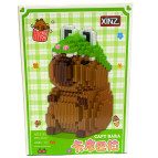 Конструктор 3D Blocks Xinz Капибара №5103, кор. 28*20*4,5см, 1723 дет К0106