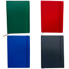 Блокнот А5 80л. Оопт Классик мягкий с резинкой, ассорти 25-21