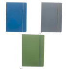 Блокнот В5 (176*250мм) 96л. Оопт ТВП на резинках, микс 18-8806