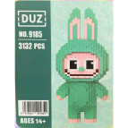 Конструктор 3D Magic Blocks Duz №9185 3132 деталей, кор. 34*24,7*5см Labubu Лабубу