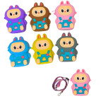 Сумка через плечо Labubu детская силиконовая Лабубу 13*9см №812-2-Lab