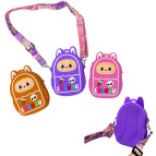 Сумка через плечо Labubu детская силиконовая Лабубу 13*9,5см №812-3-Lab