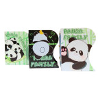 Ограничитель для книг металлический №6866 Панда