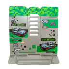 Подставка для книг металлическая Kidis 15*18см Supercar 14098