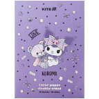 Бумага цветная детская А4 15л. двухсторонняя KITE мод 250 Kuromi HK24-250-2