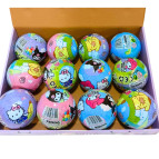 Игрушка Шар с сюрпризом d-8,5см, фигурка Куроми Kuromi + карточки АА14-18