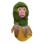 Игрушка мягкая Brainrot Шимпанзини Бананини h-30см 9188 разм L