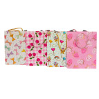 Пакет подарочный бумажный 26*32*10см Микс 537В-M