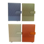 Блокнот А5 96л. Лидер с магнитным клапаном Полоска 25-81