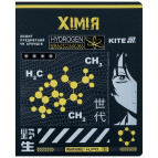 Тетрадь школьная предметная А5+ 168*203мм 48л. Kite в клетку, Cyber Химия K25-240-26