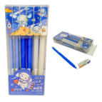 Ручка гелевая Пишет-Стирает Aodemei Космос синяя GP-34246 наконечник игольчатый