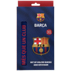 Патч - Нашивка на липучке Kite с подвеской на карабине FC Barcelona BC25-3010