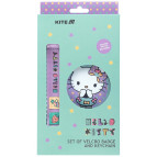 Патч - Нашивка на липучке Kite с подвеской на карабине Hello Kitty HK25-3010-1