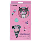 Патч - Нашивка на липучке Kite с подвеской на карабине Kuromi HK25-3010-2
