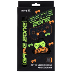 Патч - Нашивка на липучке Kite с подвеской на карабине Game Zone K25-3010-3