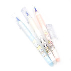 Ручка гелевая Пишет-Стирает Aodemei Labubu синяя GP-34310 наконечник игольчатый