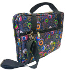 Сумка для художников А3 (55*40*7см) Limbo Евро тканевая с принтом ПА3е-П3/25 Абстракция