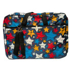 Сумка для художников А2 (75*55*7см) Limbo Евро тканевая с принтом ПА2е-П2/72 Звезды цветные