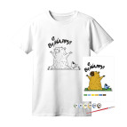 Футболка - раскраска Rosa Talent хлопок 100%, размер XS Be Cappy N0003810