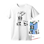 Футболка - раскраска Rosa Talent хлопок 100%, размер XS Funny Рandas N0003812