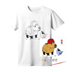 Футболка - раскраска Rosa Talent хлопок 100%, размер XS Капибара N0003809