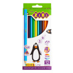 Карандаши цветные 12цв. ZiBi Kids Line ZB.2414