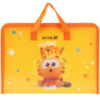 Портфель А4 Kite мод 202 Garfield пластик на молнии GF25-202