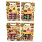 Скотч декоративный Decor набор 9шт 1,2см*2,2м Капибара, ассорти с диспенсором HLL-901-CB