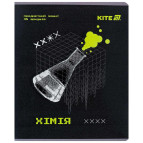 Тетрадь школьная предметная А5+ 168*203мм 48л. Kite в клетку, Techno Химия K25-240-6