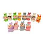 Игрушка фигурка Cry Baby 4,5см резиновая  ворсистая, дизайн ассорти ZB-1099